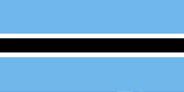 botswana Flag of botswana