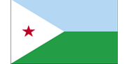 DJIBOUTI Flag of DJIBOUTI