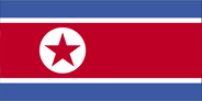 KOREA NORTH Flag of KOREA NORTH