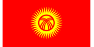 KYRGYZSTAN Flag of KYRGYZSTAN
