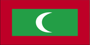 MALDIVES Flag of MALDIVES