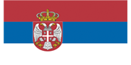 SERBIA Flag of SERBIA