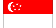 SINGAPORE Flag of SINGAPORE